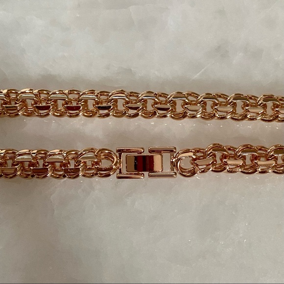 Bismark 25”/8mm Chain  gold plated 18K  NWOT - Picture 13 of 16